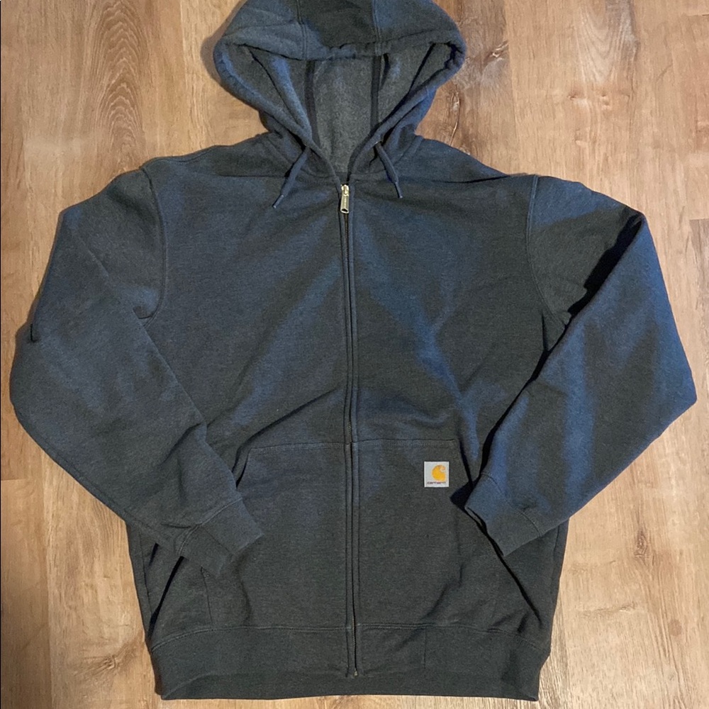 Carhartt Men's Gray Hoodie Sweater
